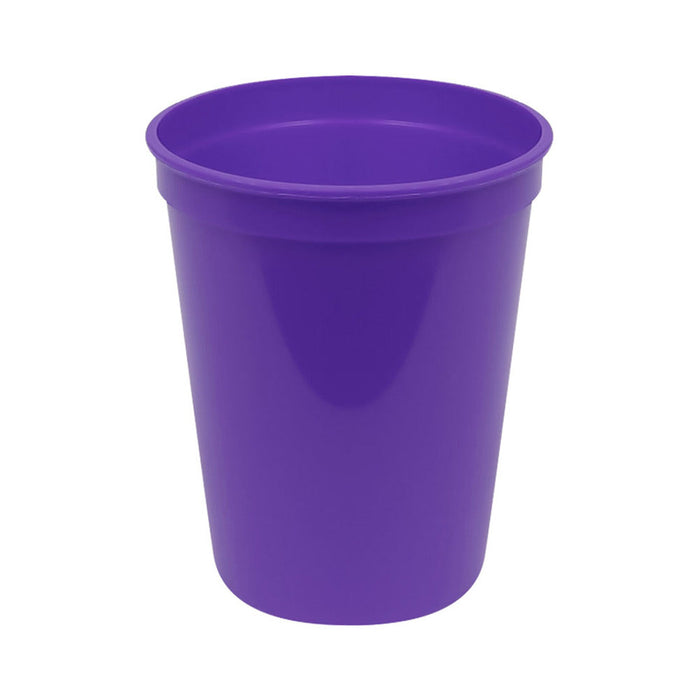 Plastic 16 oz Stadium Cup - Purple (25 PACK)