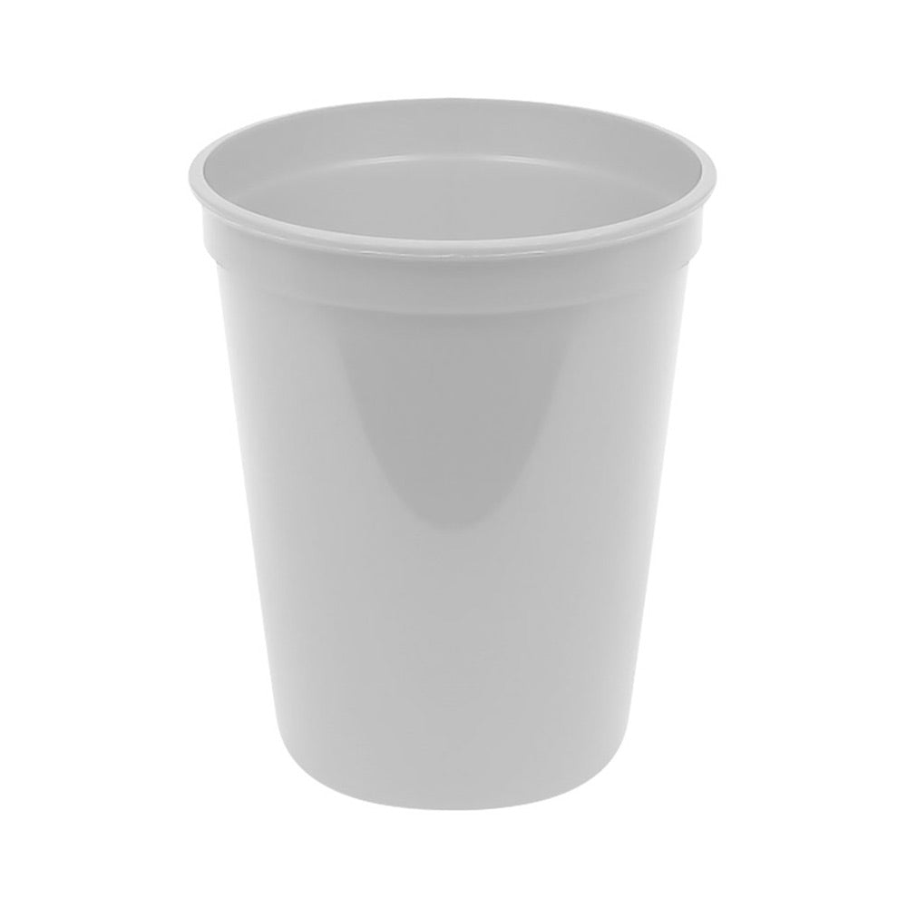 Plastic 16 oz Stadium Cup - White (25 PACK)