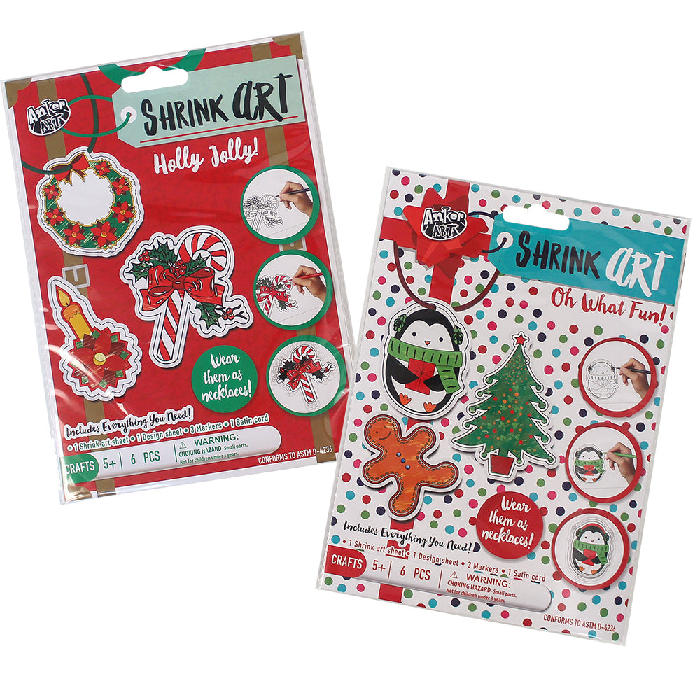 Holiday Shrink Art Kits