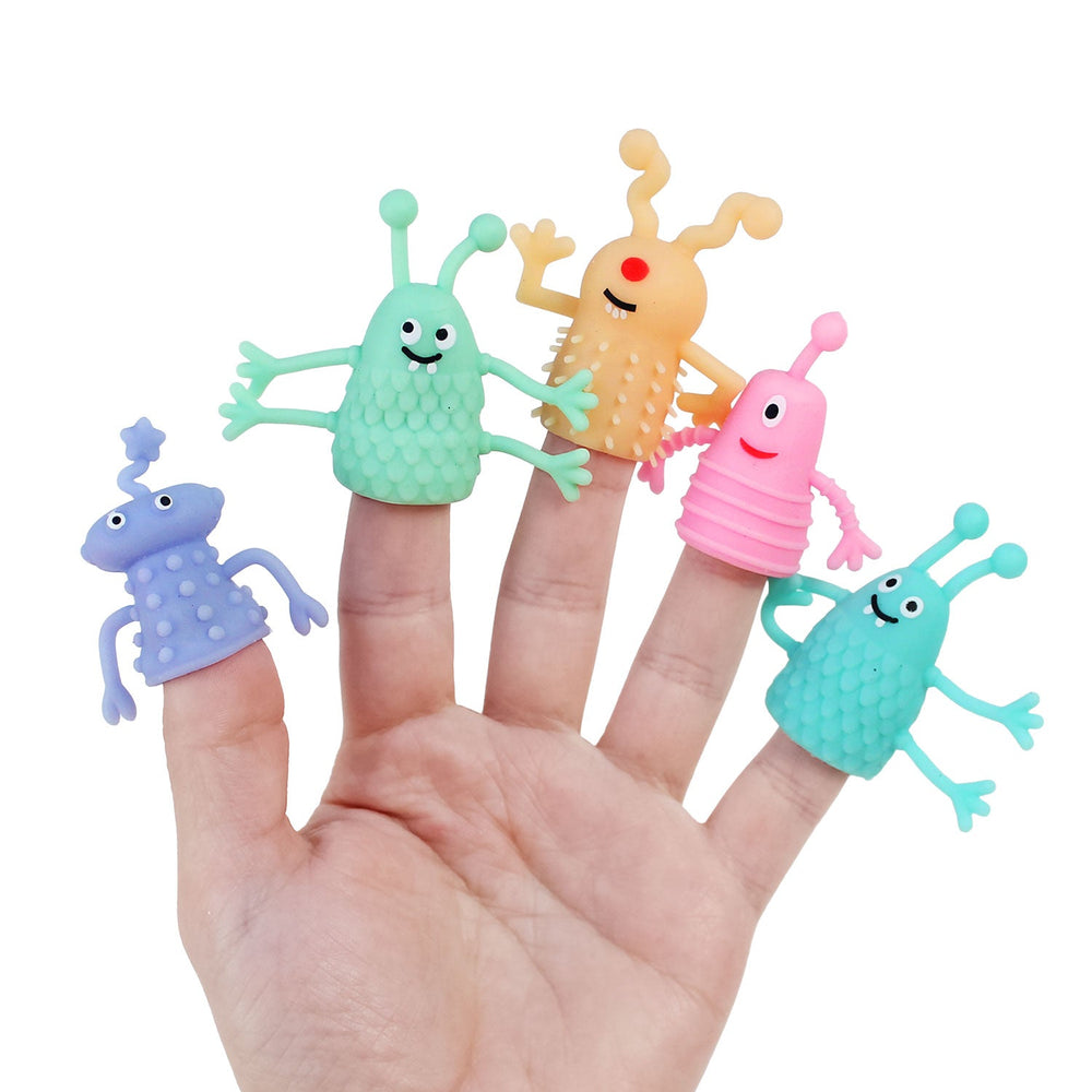 Alien Finger Puppets Assortment 2" (100 PACK)