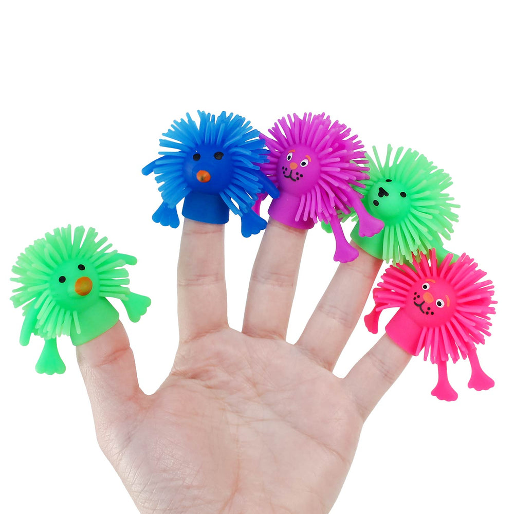 Puffer Finger Puppets Assortment 2" (100 PACK)