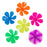 Plastic Blow Spin Flowers 1.75" (144 PACK)