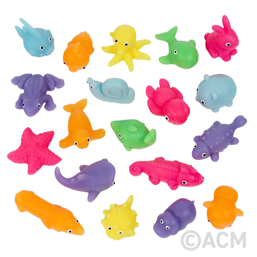 Squishy Mochi Animals 1.5" (100 PACK)