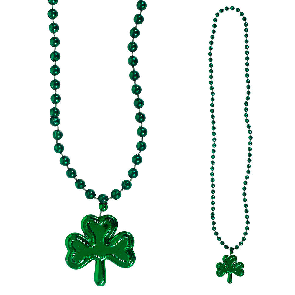 Bead Shamrock 7mm 33" (DZ)