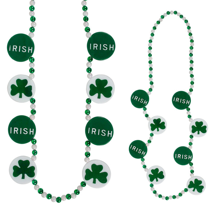 Bead Irish & Shamrock Disks 36" (DZ)