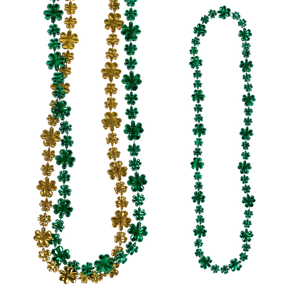 Bead Shamrocks 36" (DZ)