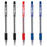 Bulk 5-Pack Click Action Pen - 3 Colors