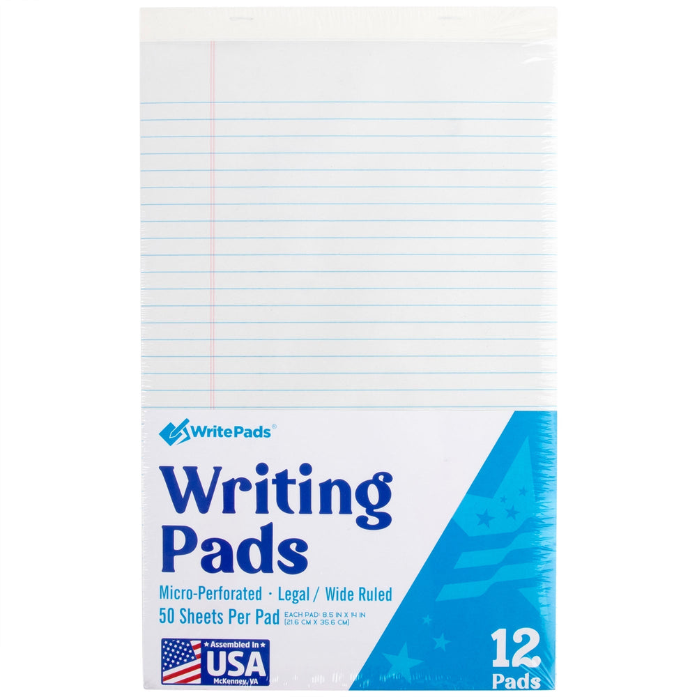 Legal Writing Pad Wide Ruled - 50 Sheets