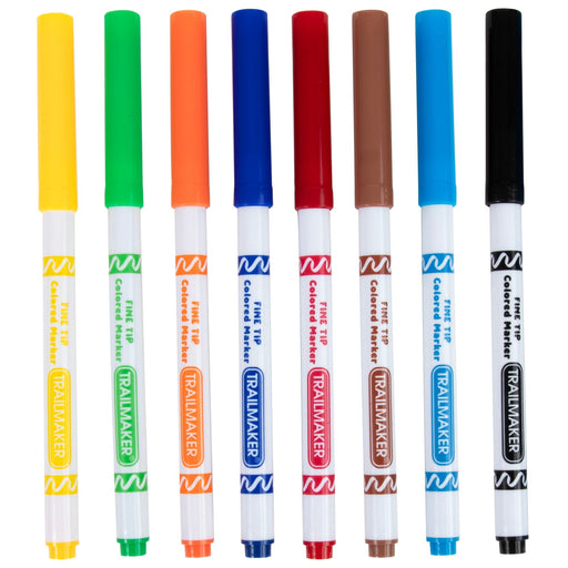 Wholesale Fine Tip Markers - 8 Pack