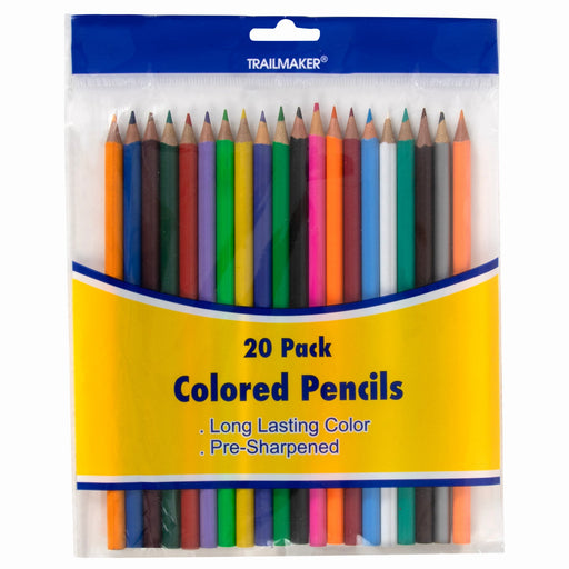 20 Pack Trailmaker Colored Pencils