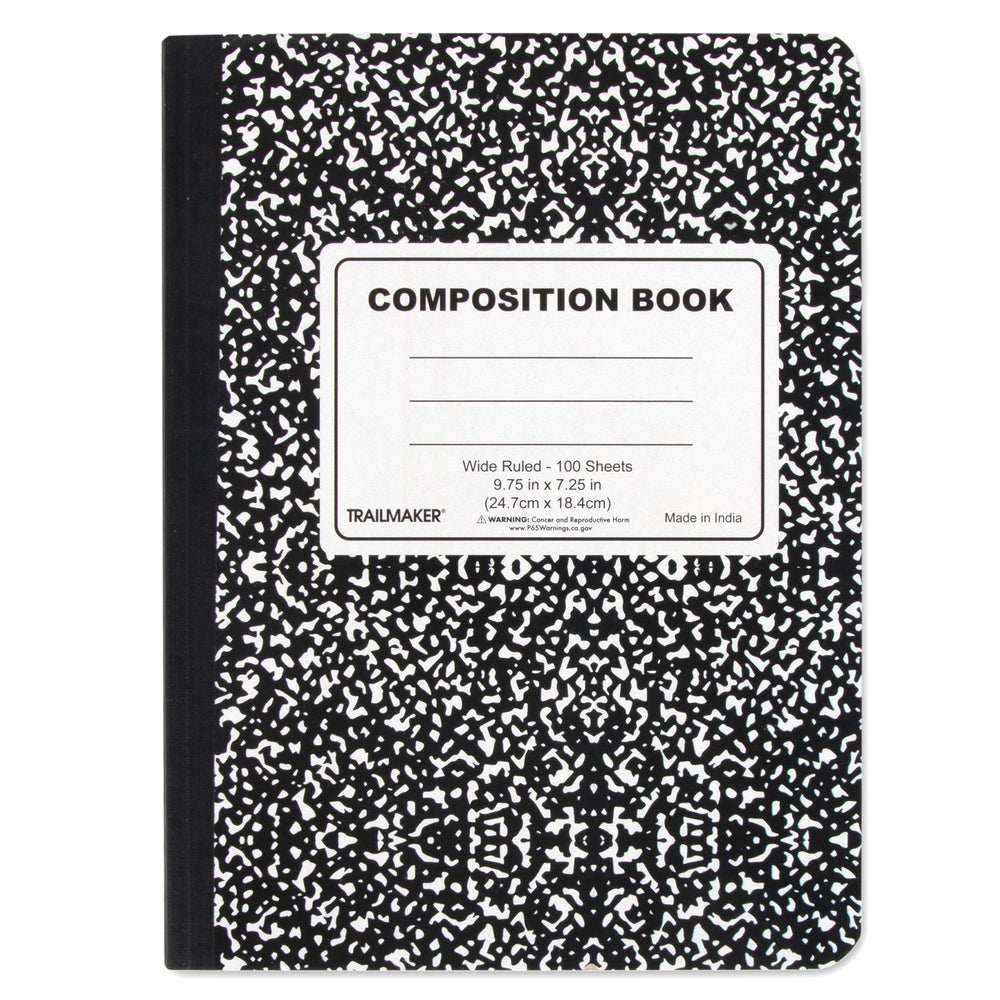 Composition Book, 100 Sheets, Wide Ruled