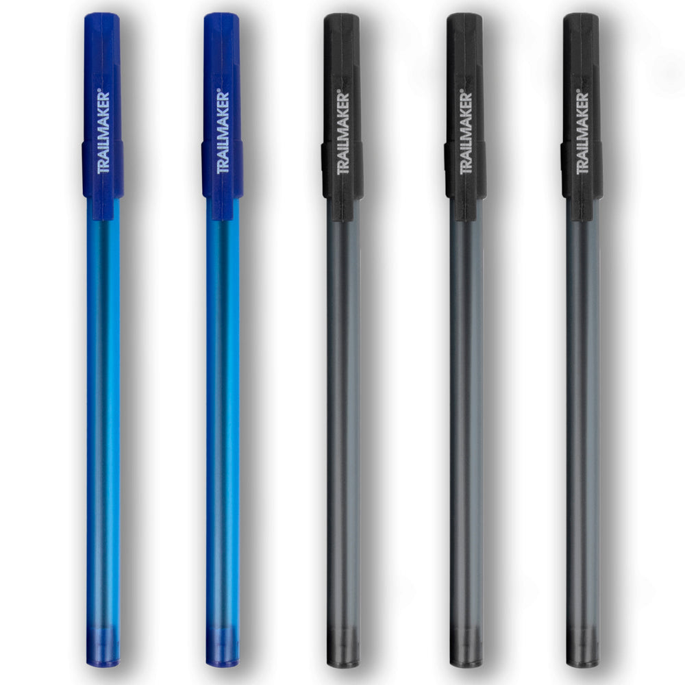 Bulk 5-Pack Pen - Black & Blue