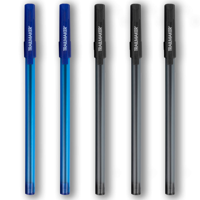 Bulk 5-Pack Pen - Black & Blue