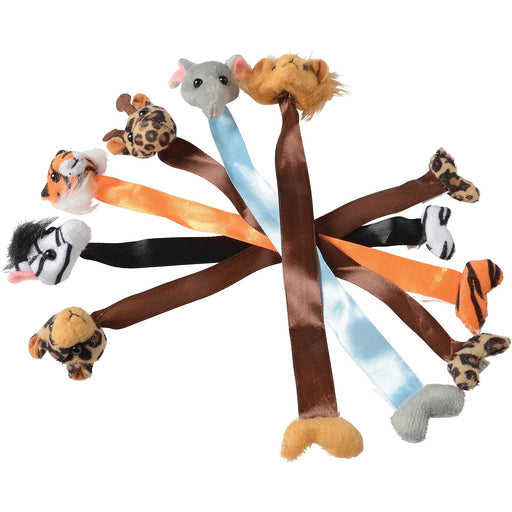 Plush Wild Animal Bookmarks 11" (DZ)