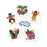 Tattoos - Luau Assortment 1-1/2" (144 PACK)