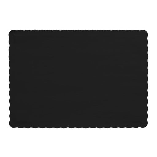 Placemat - Black Paper 10" x 14" (24 PACK)