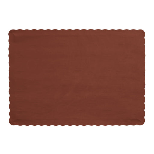 Placemat - Chocolate Paper 10" x 14" (24 PACK)