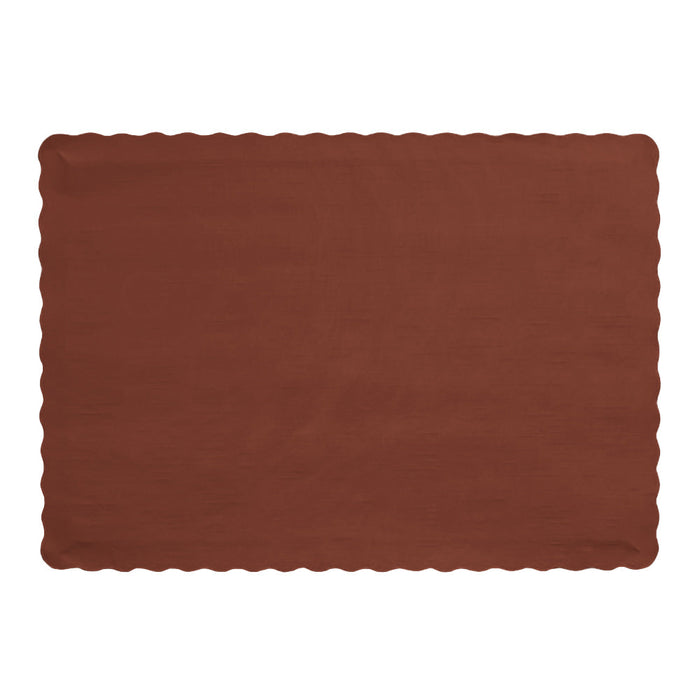 Placemat - Chocolate Paper 10" x 14" (24 PACK)