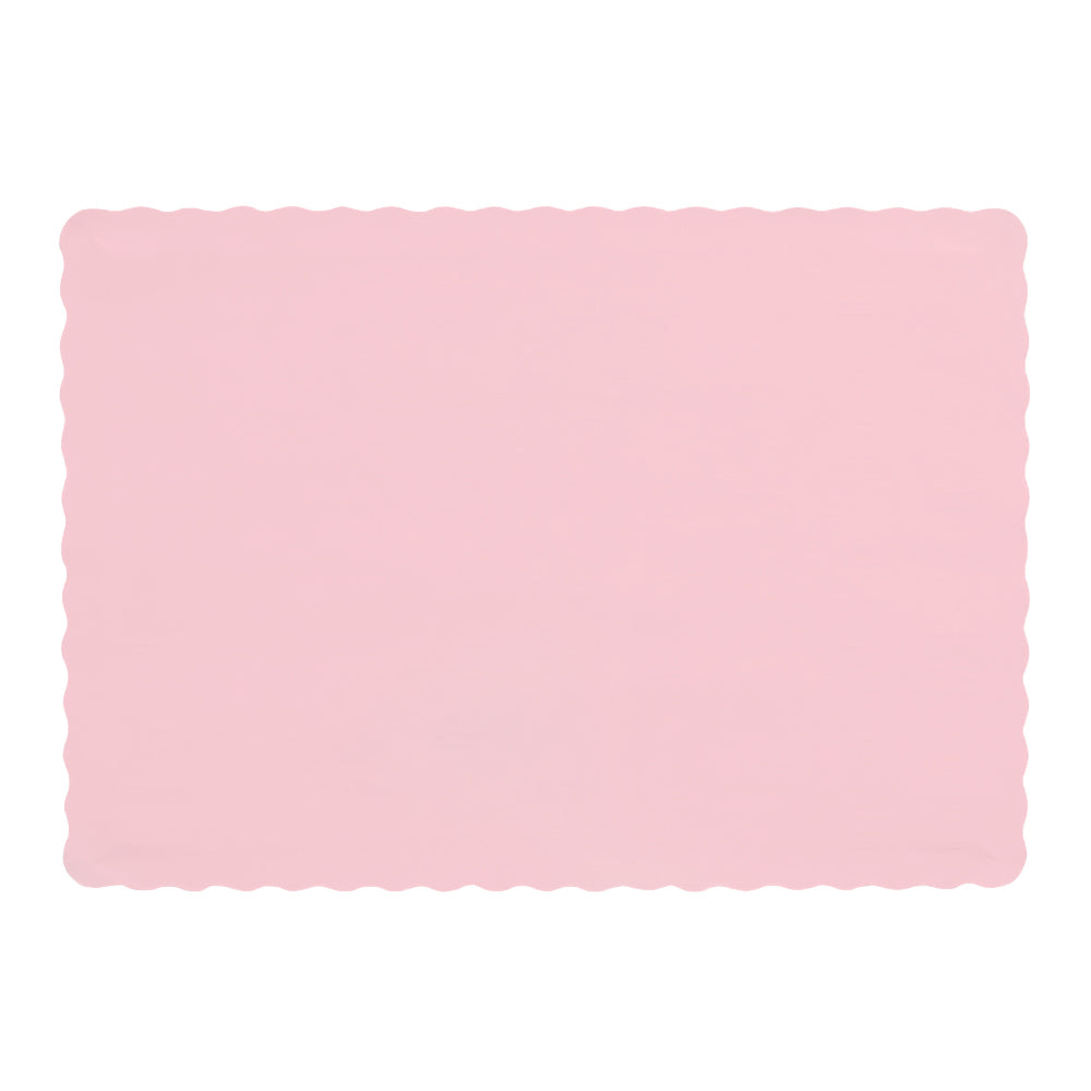 Placemat - Pink Paper 10" x 14" (24 PACK)