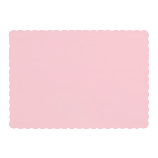 Placemat - Pink Paper 10" x 14" (24 PACK)