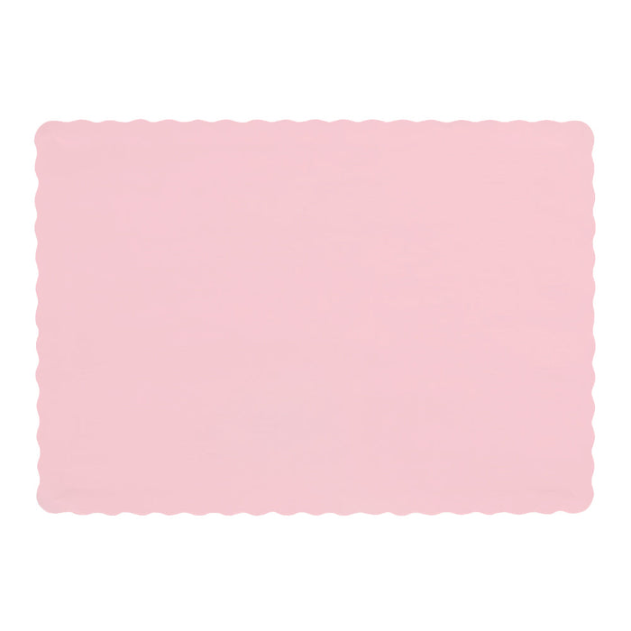 Placemat - Pink Paper 10" x 14" (24 PACK)