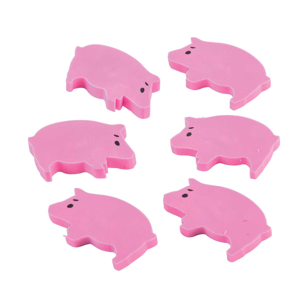 Pig Erasers .75" (144 PACK)