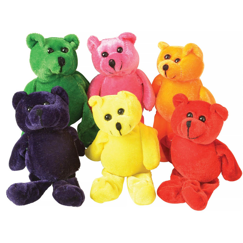 Plush Bean Bag Teddy Bears 5" (DZ)