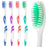 46 Bristle Head Adult Toothbrush - 4 Colors