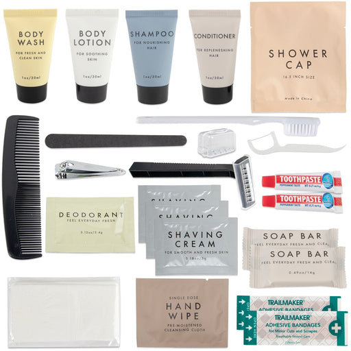 Premium Essentials 25 Piece Hygiene Kit