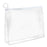 Clear Toiletry Zippered Pouch