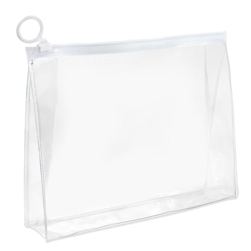 Clear Toiletry Zippered Pouch