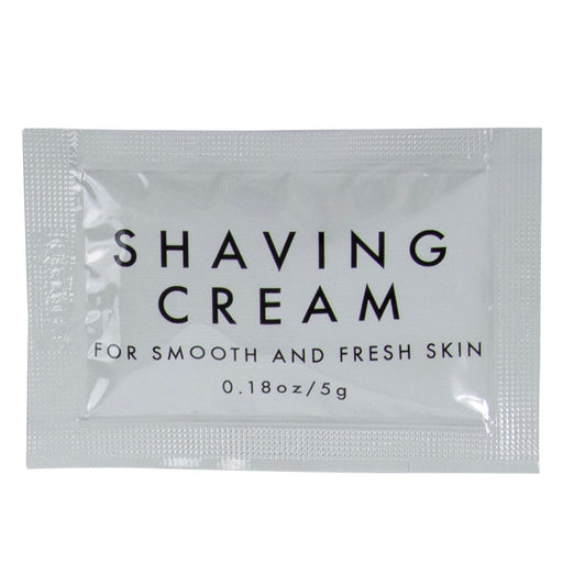 Shaving Cream Packs - 0.18 Oz