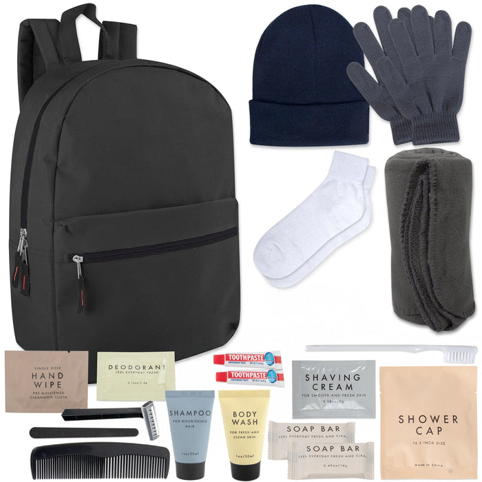 Warm Essential 20-piece Homeless Care Hygiene Kit