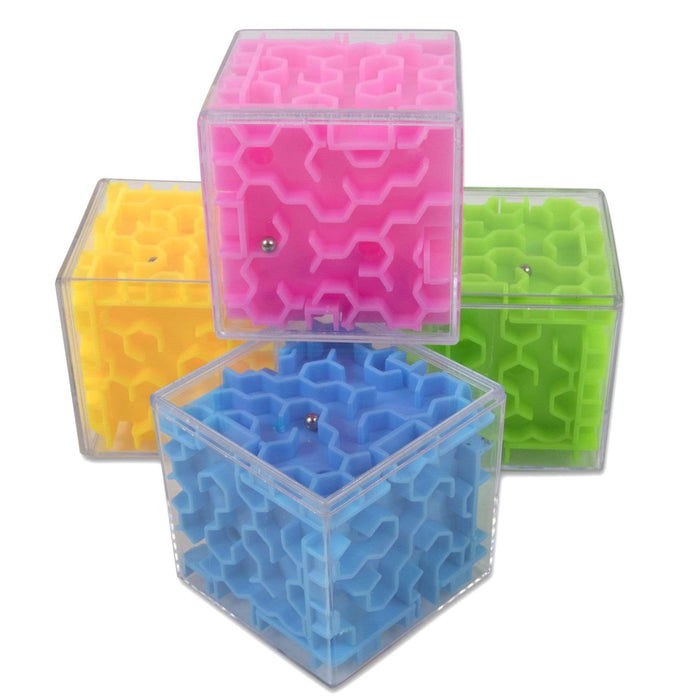 3D Maze Cube Brain Teaser Game