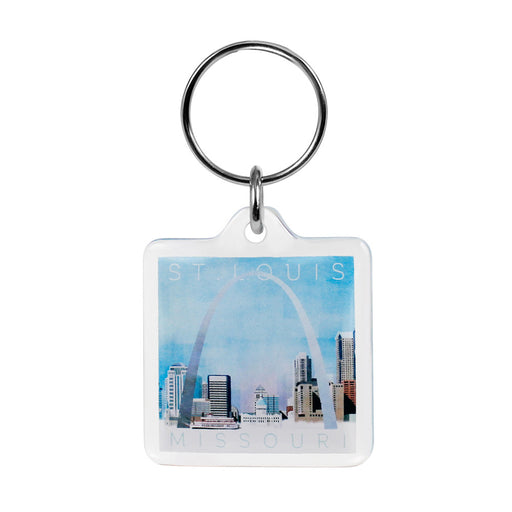 St. Louis Keychain - Arch Day 2-1/4" (DZ)