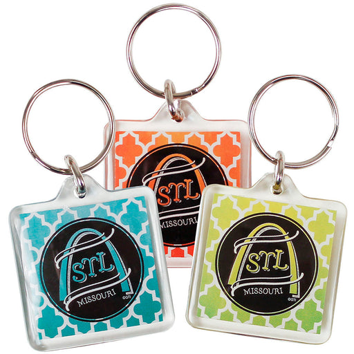 St. Louis Keychain - Moroccan 2-1/4" (DZ)