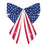 Bow - Stars & Stripes Plastic 18"