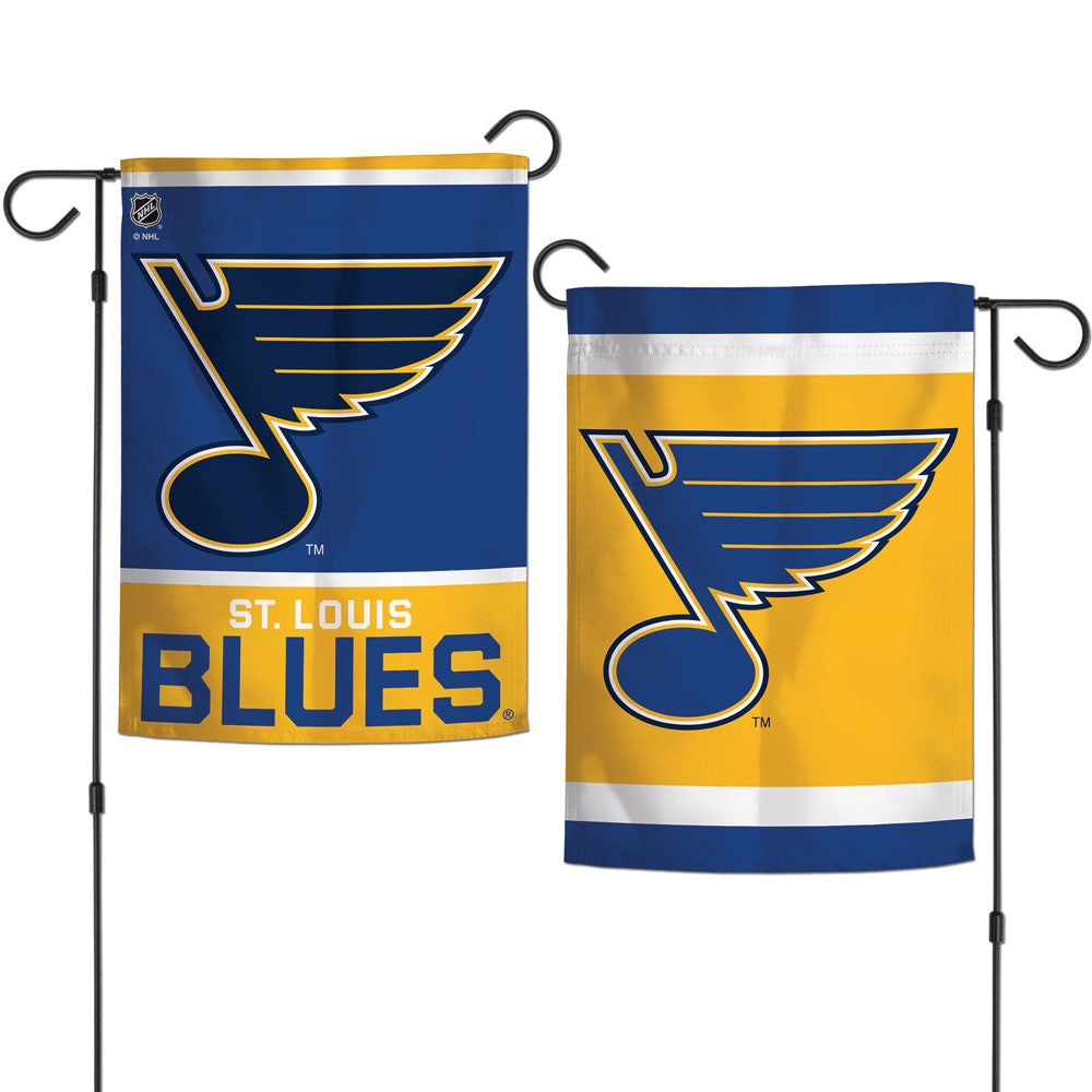 Blues Garden Flag 12" x 18"