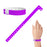 Plastic Wristbands - Purple (100 PACK)