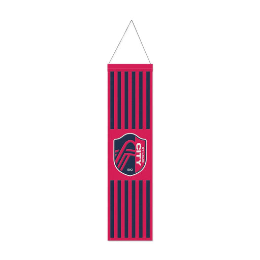 St. Louis City SC Wool Banner 8" x 32"