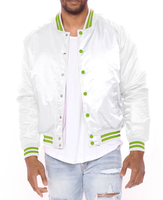 Men's Adult Premium Bomber Varsity Jacket