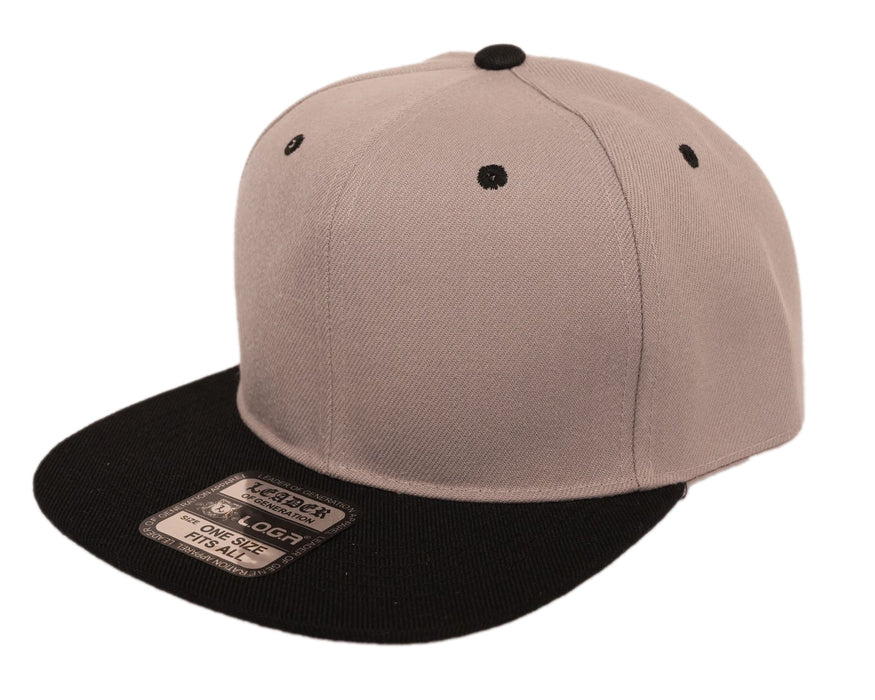 Leader LOGA 6-Panel Structured Flat Visor Classic Two-Tone Snapback