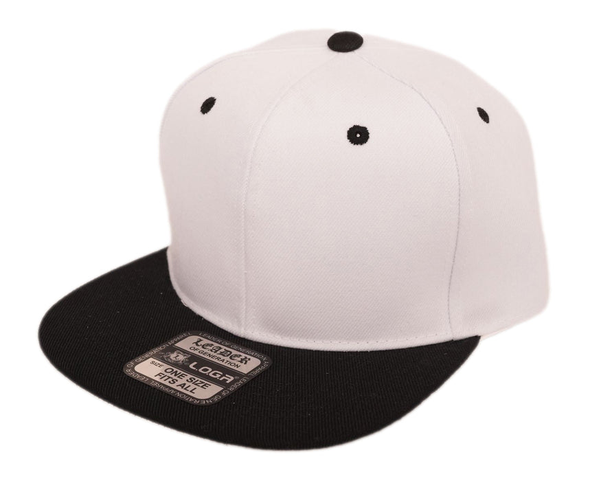 Leader LOGA 6-Panel Structured Flat Visor Classic Two-Tone Snapback