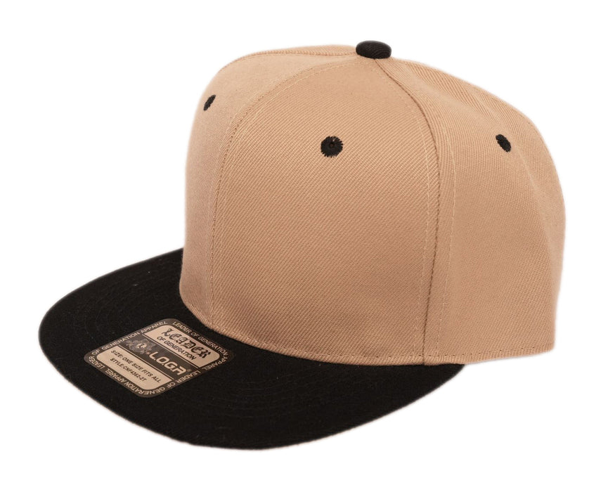 Leader LOGA 6-Panel Structured Flat Visor Classic Two-Tone Snapback