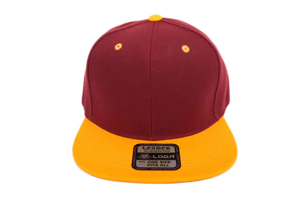 Leader LOGA 6-Panel Structured Flat Visor Classic Two-Tone Snapback