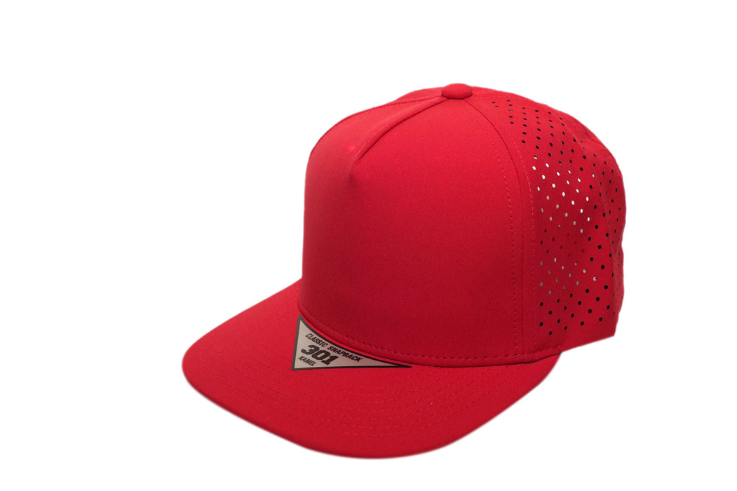 Kamel 301 Hydro 5 Panel Performance Flat Bill Hat