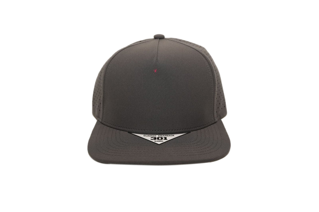 Kamel 301 Hydro 5 Panel Performance Flat Bill Hat