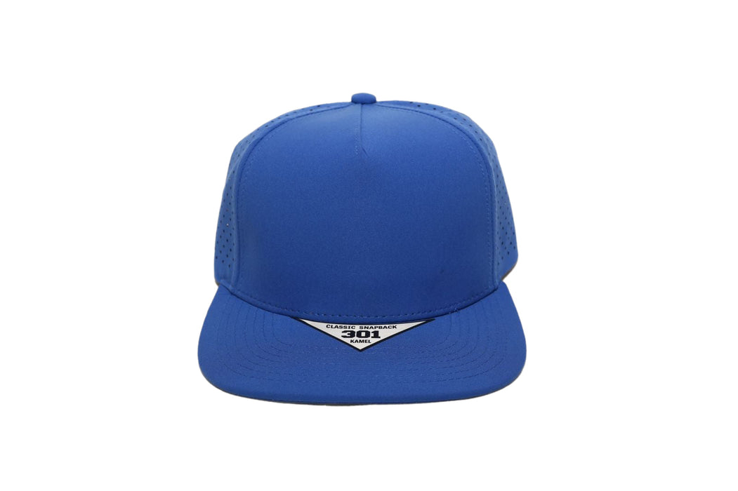 Kamel 301 Hydro 5 Panel Performance Flat Bill Hat