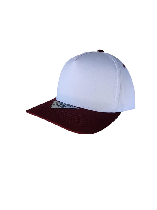 519 Blank Plain Cotton Twill Five Panel Pro Style Cap Hat