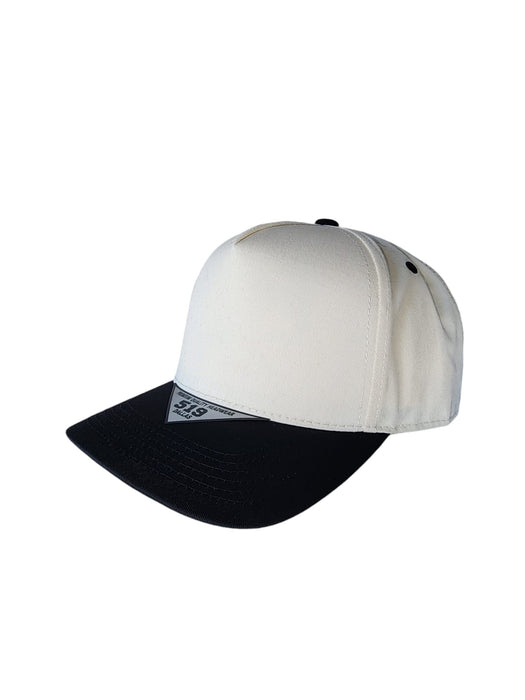 519 Blank Plain Cotton Twill Five Panel Pro Style Cap Hat